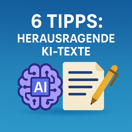 6 Tipps: Herausragende KI-Texte